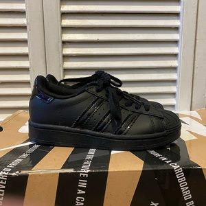 Limited Edition Superstars.Almost mint.Worn twice.Soles aren’t even scuffled.